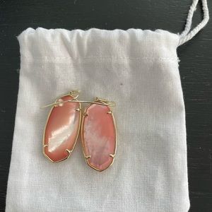 Kendra Scott pink earrings